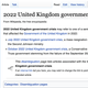 Imagen para el artículo titulado Wikipedia les dice a los usuarios que sean más específicos al buscar 'Crisis del gobierno del Reino Unido de 2022'